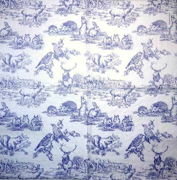 045 Tiere Herbst - 3-lagig - Atelier